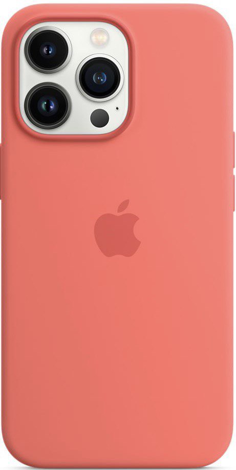 Чехол Silicone Case magsafe качество Lux для iPhone 13 Pro розовый помело